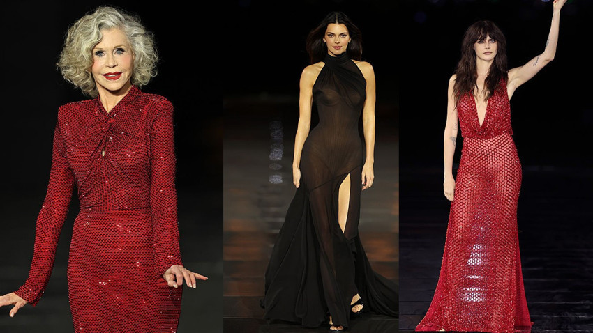Paris Moda Haftası'nda ünlü geçidi
